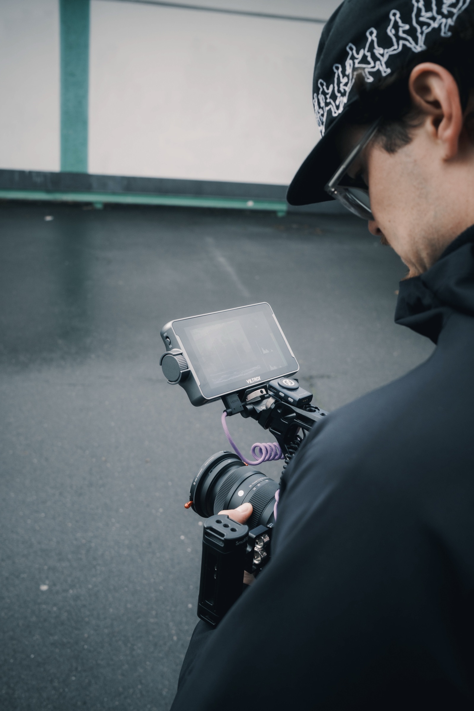 Fabian Scholl bei der Arbeit